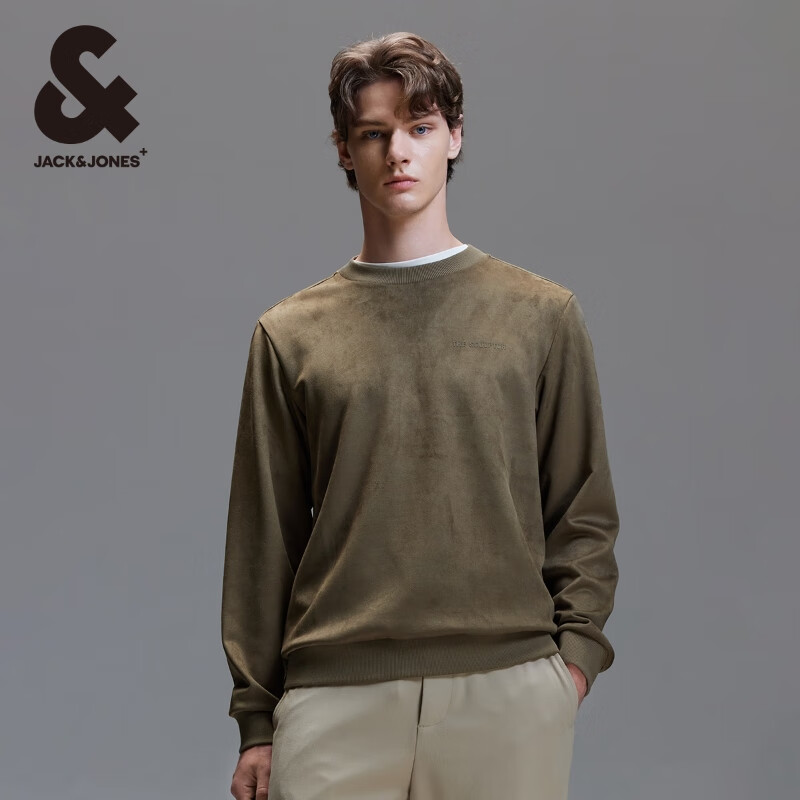 杰克·琼斯（JACK&JONES）男士卫衣合集 224333067橄榄绿 2XL 190