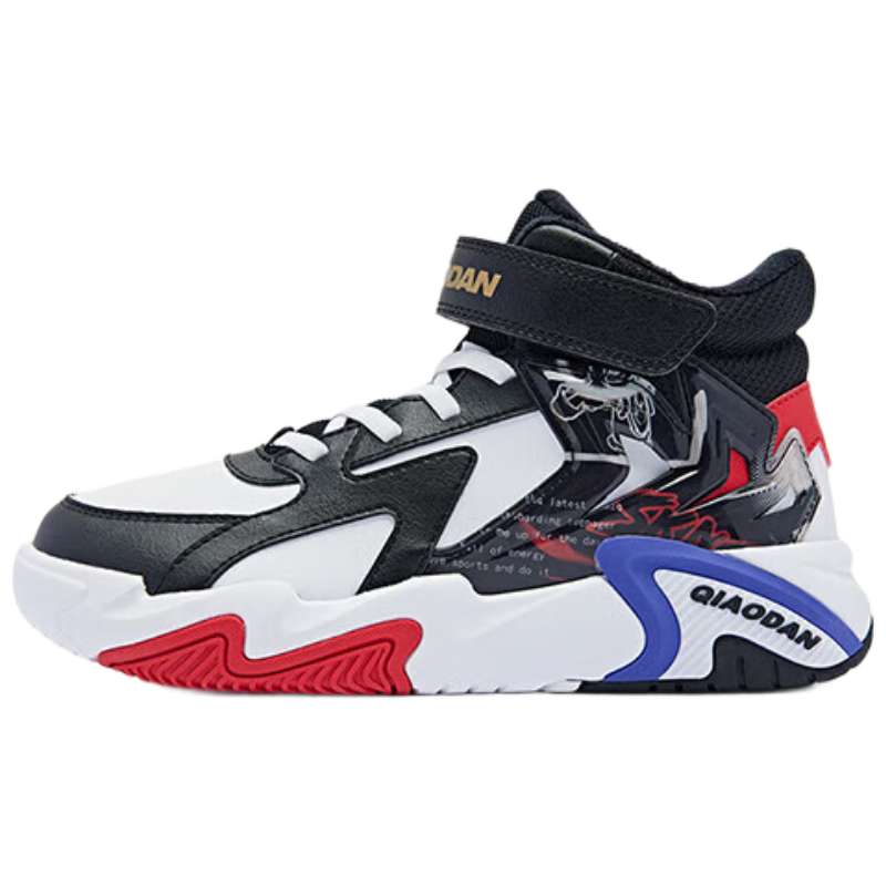 乔丹儿童加绒中帮板鞋男童棉鞋大童冬季童鞋-40