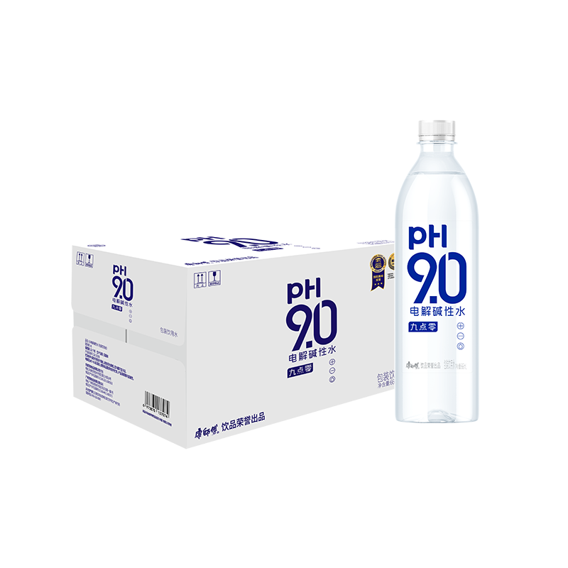 ��ʦ��PH9.0������ˮ����Ȼ�մ�ˮ 666ml*15ƿ ����װ ������Ʒ