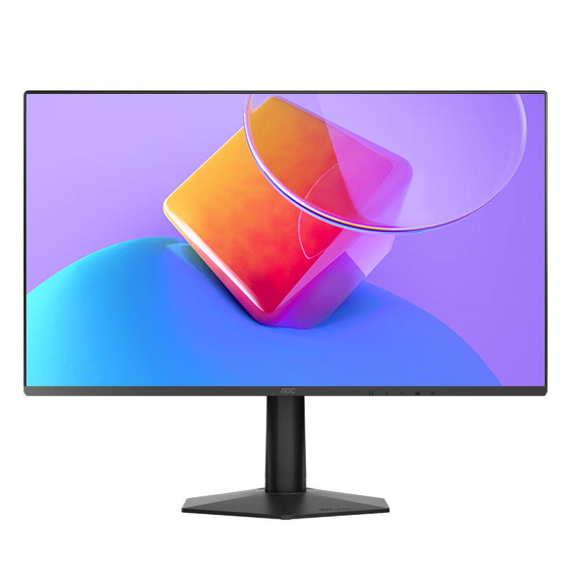 AOC 27英寸 144Hz 高刷护眼办公 IPS HDR 6轴调色 每台出厂校色 低蓝光不闪 电竞电脑显示器 27G51F