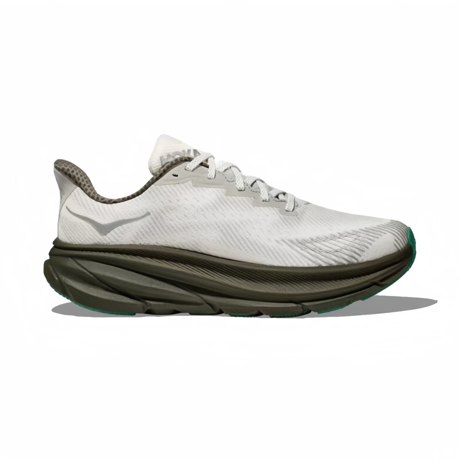 HOKA HOKA FOOT男女款克利夫顿9休闲运动鞋 Clifton9 轻量缓震跑步鞋 灰白色 36