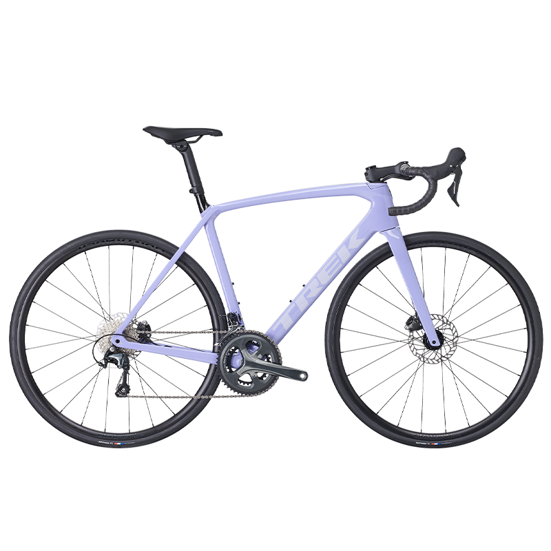 崔克（TREK）線上專供款 EMONDA SL 4 碳纖維油壓碟剎輕量爬坡公路自行車 薰衣草紫色 直郵到家 54CM（建議身高172-177CM） 20速