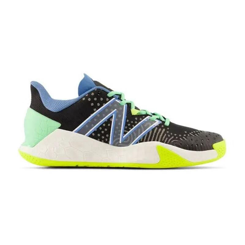 NEW BALANCE網(wǎng)球鞋男耐磨減震透氣支撐黑色主體彩色點綴網(wǎng)狀結(jié)構(gòu)舒適鞋墊 black (black / Color Mix) 42
