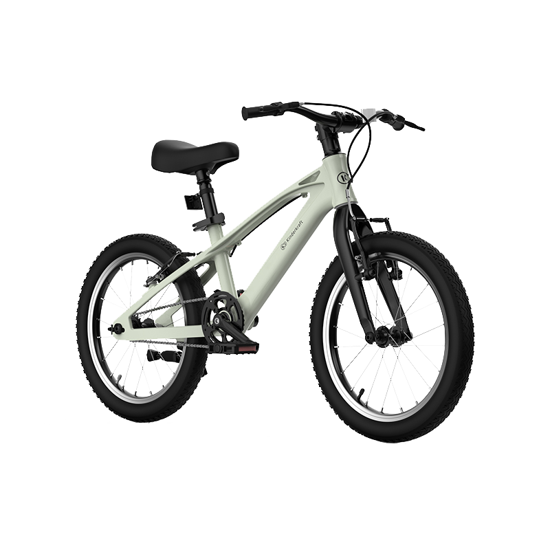 KinderKraftKK兒童自行車4-6-12歲學(xué)生單車青少年男女孩新年禮物山地車18寸綠