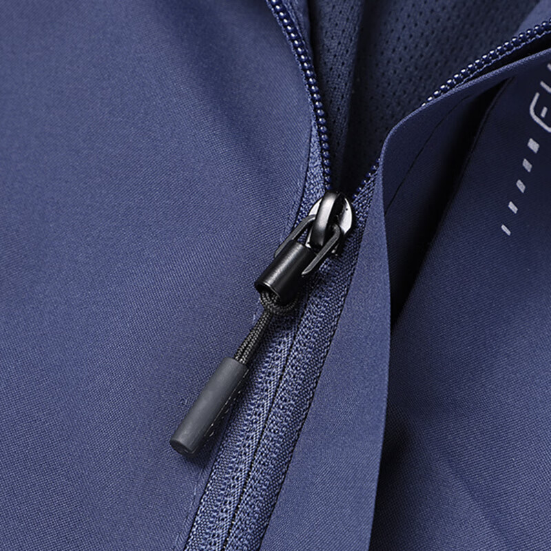 拾福(SHIFU)冲锋衣男士外套2025新款春秋休闲夹克户外防风上衣男女同款衣服 深蓝色(男款) 5XL (185~200斤)