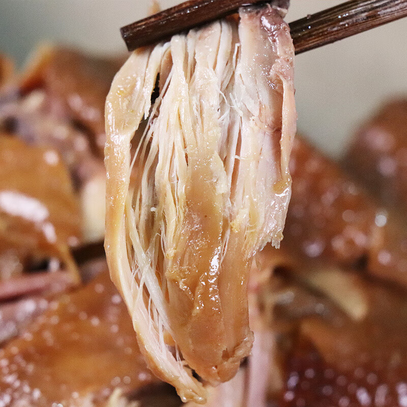 紫光園半祇醬燜手撕雞老北京鹵味熟食真空即食燒雞扒雞清真下酒菜 醬燜手撕雞380g*1袋
