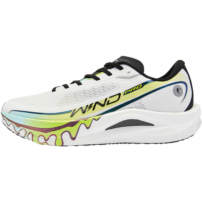 喬丹QIAODAN強風(fēng)2PRO運動(dòng)鞋男跑步鞋馬拉松旗艦競速碳板跑鞋體測鞋 喬丹白/酸檸綠 -冰淇淋 40.5