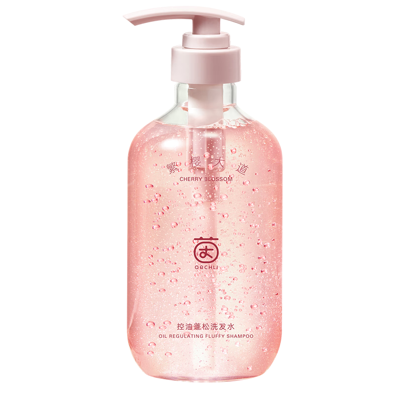 茵倩洗发水控油蓬松去屑止痒洗头膏洗发露套装男女士官方正品 【丰盈柔顺/繁樱大道】角蛋白滋养洗发水600ML