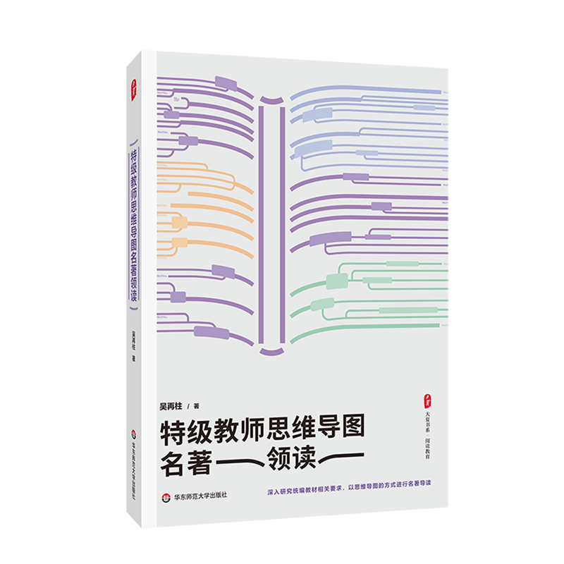 新华正版 特级教师思维导图名著领读 教育
