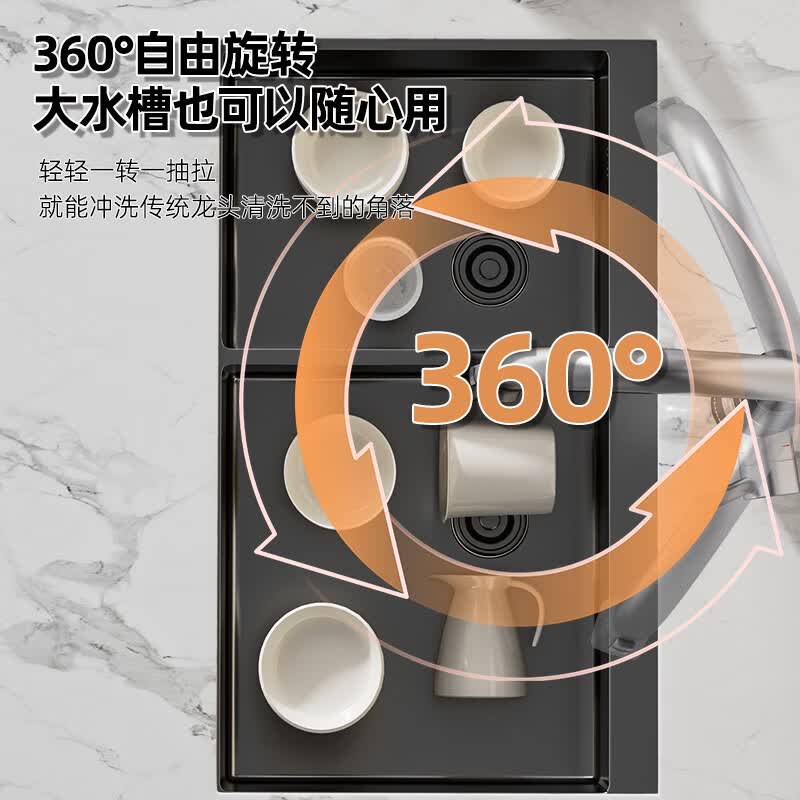 飞利浦电热水龙头即热式变频恒温冷热两用速热家用厨房卫生间数显加热热水器热水宝洗脸盆包安装1173 不锈钢+漏保