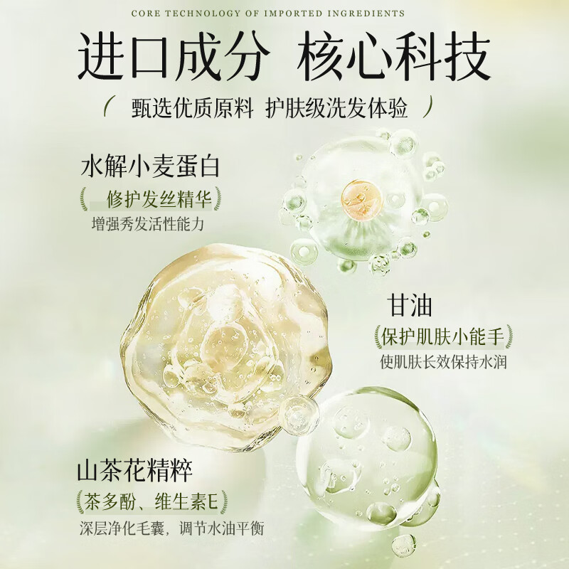 木本之心角蛋白控油蓬松洗发水持久留香扁塌发质男士去屑止痒洗头膏露清爽 【控油蓬松去屑留香】480ml*1瓶