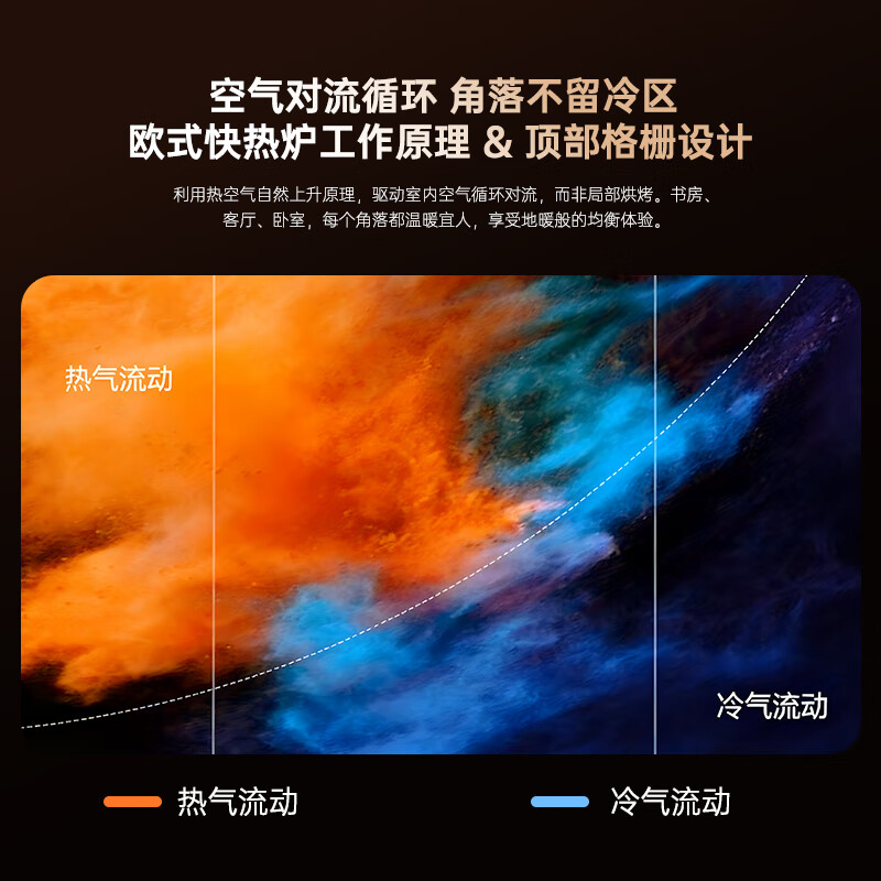 大宇(DAEWOO)取暖器石墨烯电暖器电热暖风机家用电暖气片浴室取暖神器全屋升温客厅欧式快热炉大面积50平速热 【APP远程控制】暖全屋QN20