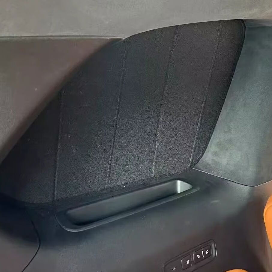 丽田适用于深蓝s09改装遮阳帘汽车前挡挡侧挡窗防晒隔热露营全车 深蓝s09前挡外银内黑遮阳帘 深蓝汽车S09