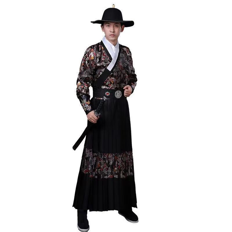登页古风很仙小众汉服男装套装明朝制男女伴郎飞鱼服霸气龙纹锦衣卫中