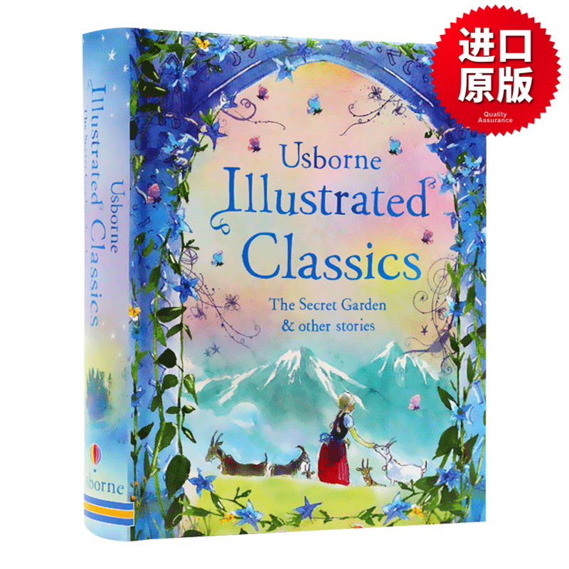 插图故事书 秘密花园和其他故事 Illustrated Classics The Secret Garden and other stories 尤斯伯恩 英文原版儿童绘本 进口书