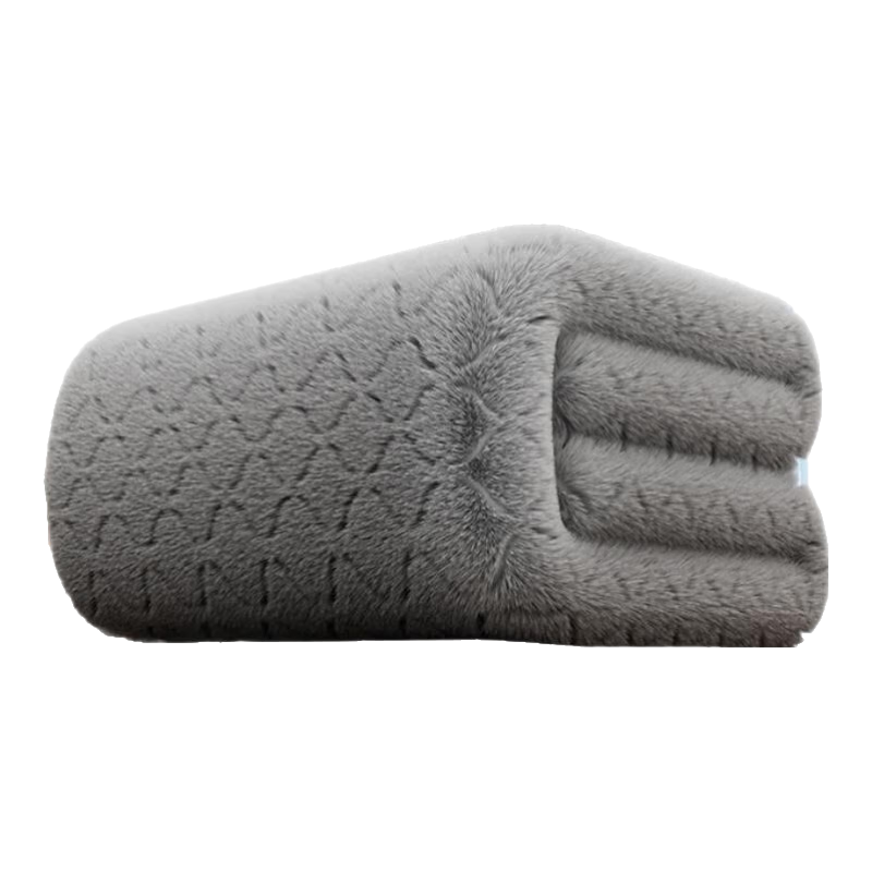 奥克斯【石墨烯】电热毯单双人电褥子1.8x2米双温双控防水自动断电家用 加厚暖绒款【150长*70宽】单人单控【恒温机械型】 官方旗舰丨恒温整晚丨暖透全身丨5A级抗菌