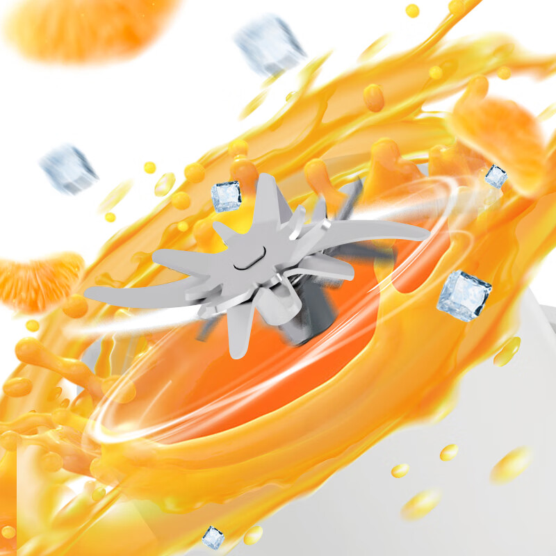 OSTMARS德国榨汁杯大容量无线便携式榨汁机多功能鲜榨果汁可碎冰智能数显搅拌杯料理机 牛油果绿【单杯双盖】1100毫升 智能数显