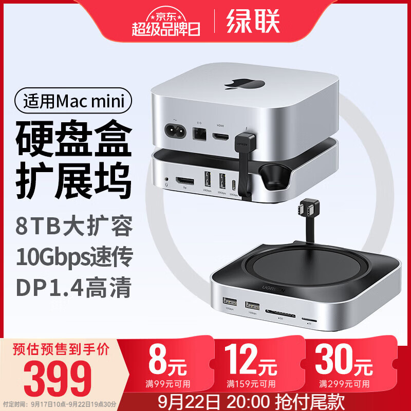Mac mini M4չӲ̺M.2̬ӲչDPͶUSB3.2 Apple׵4/5ӿ