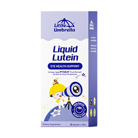 小小伞液体有机叶黄素【体验装】6条/盒6个月+