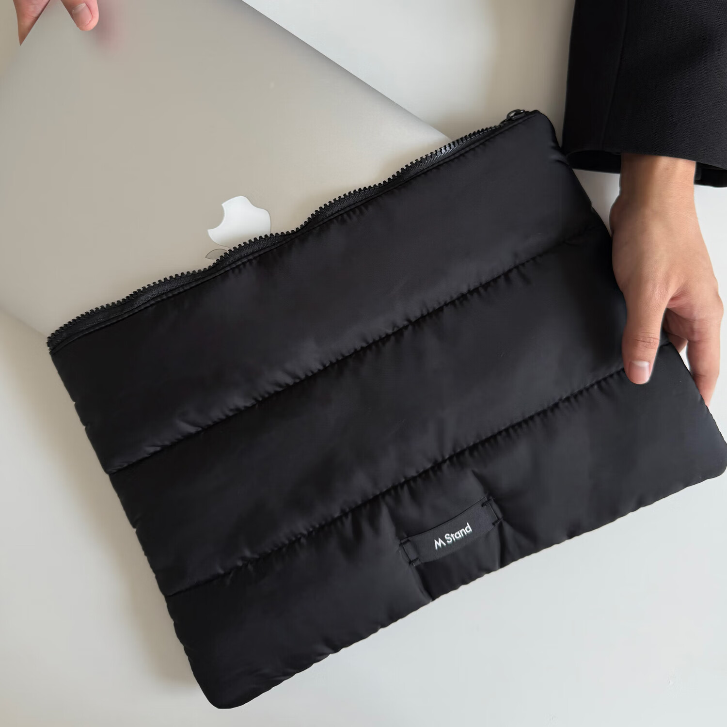 M STAND手拿包 通勤便携可容13寸及以内电脑pad高颜值ins风三色可选 米色