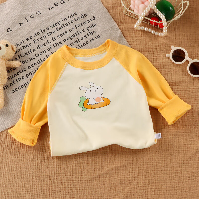 ��СӰ HELLO YING�¿��ͯ�޹ǵ��޵��������ļ�ӡ������������ͯŮͯ�ﶬ�� ������»�ɫ 80 cm