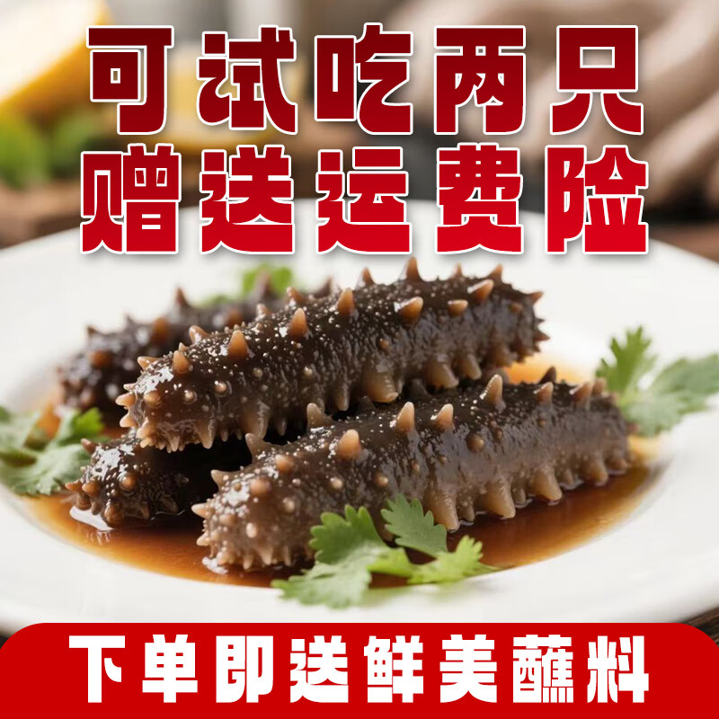 亿鲜笙海参即食大连鲜活野生辽参非干货海参孕妇刺参礼盒500g单个装 4-8只/斤【大号】地标认证辽参 2斤装【实惠滋补】