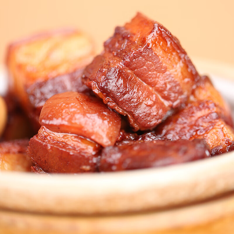 林家铺子红烧肉猪肉罐头340g*2肉即食熟食速食佐餐下饭菜大日期 红烧猪肉340g*2罐