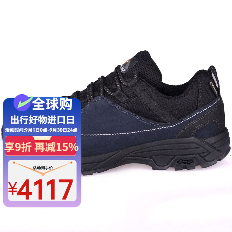 CRISPI休閑運動(dòng)戶(hù)外登山鞋輕便防滑防水透氣徒步All Over NW GTX 黑/藍 36