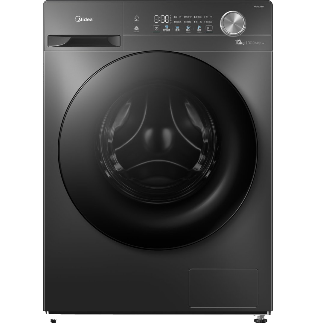 美的（Midea）滚筒洗衣机全自动国家补贴20% 家用10/12公斤单洗/洗烘一体机 一级能效节能变频除菌除螨 以旧换新 【12KG单洗滚筒式】1.1高洗净比+节能净速洗