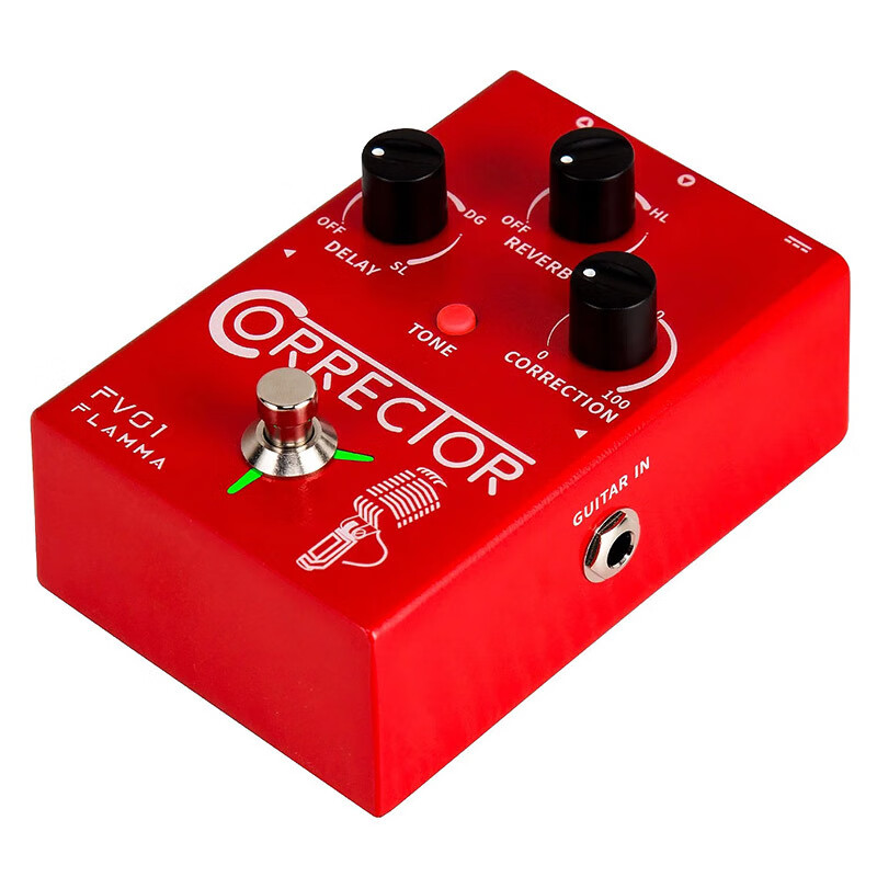 MOOERFLAMMA木吉他單塊效果器FV-01人聲音高修正錄音棚級(jí)延遲混響 FV-01