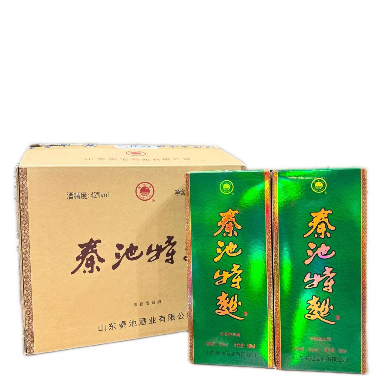 秦池42度500ml秦池特曲【补贴福利】浓香型优级白酒纯粮固态发酵 42度