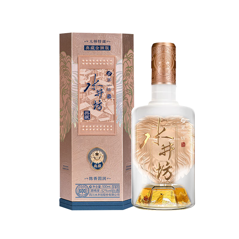 ˮ���� ��ش�ʦ�棨��ʨװ�� 52?Ũ���� 500ml 1ƿ 508Ԫ