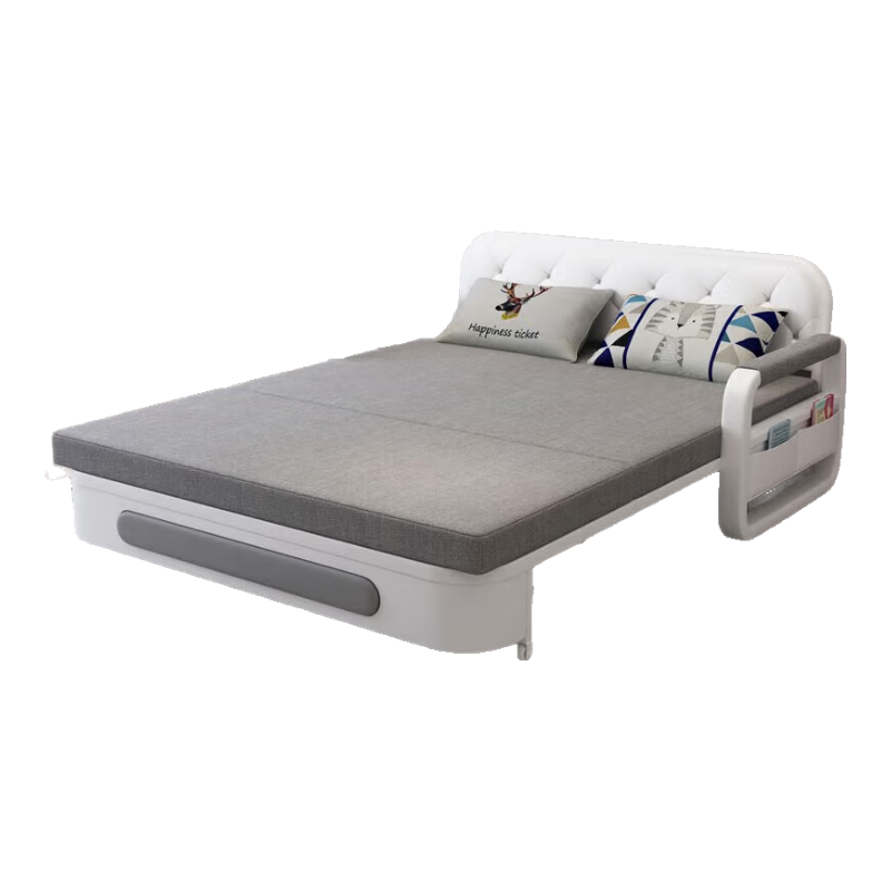 適豐 折疊沙發(fā)床兩用多功能單人沙發(fā)客廳小戶型折疊床懶人沙發(fā)椅簡(jiǎn)易 1.0*1.9米【乳膠款】【2個(gè)抱枕】 【無儲(chǔ)物】