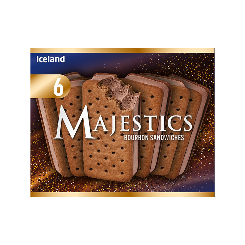 埃丝蓝iceland至尊波本威士忌风味三明治450ml冰淇淋甜筒冰激凌雪糕进口