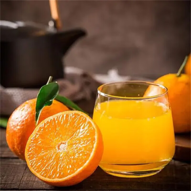 小筑倾橙正宗江西赣南脐橙新鲜手剥赣州脐橙甜橙子水果年货礼盒 10斤精选大果【单果80-90mm】