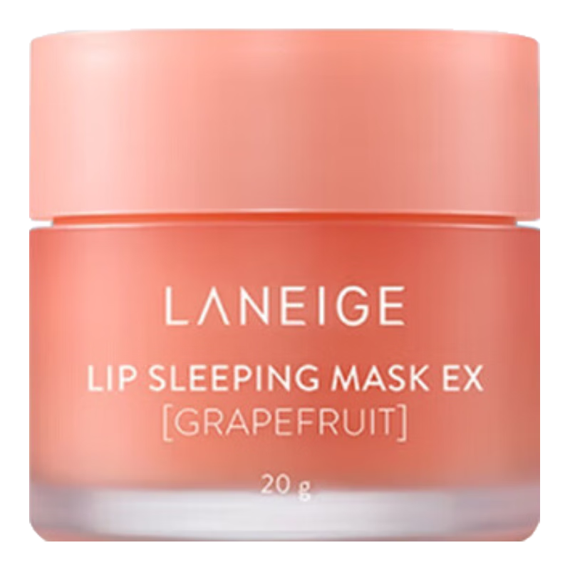 兰芝（LANEIGE）保湿修护睡眠唇膜20g 莓果味 深层滋养淡化唇纹  【白桃味】睡眠唇膜 20g*2