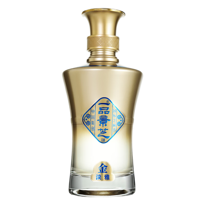 景芝【新品】金淡雅 芝香型高度白酒 宴请礼赠佳品 中秋送礼 53度 500mL 2瓶 礼盒装