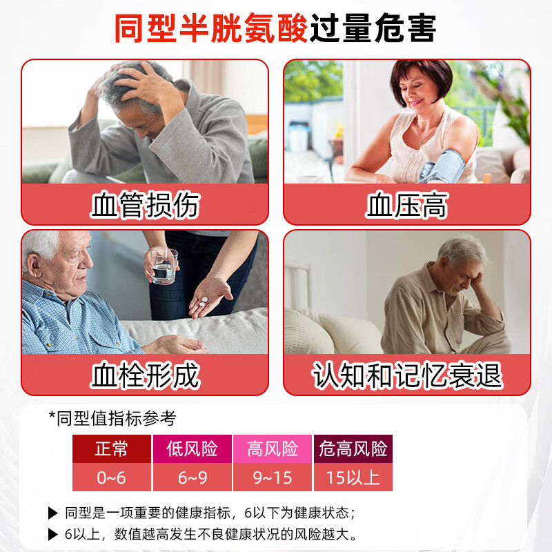 VITOPHARMDHA亚麻酸omega3EPA活性叶酸B族维生素VD3降同型中老年心脑血管 60粒*2瓶