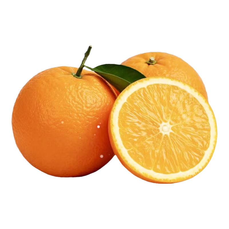 美珍欢重庆奉节脐橙应季新鲜水果现摘整箱柑橘子产地直发过年送礼 净重4.5斤（单果80mm+）