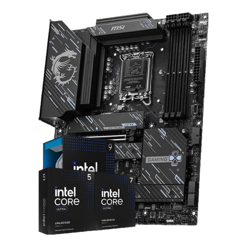 ΢��(MSI) Z890���� Ӣ�ض���� Ultra 7 265K��װ CPU������װ Z890 GAMING PLUS WIFI Ultra7 265K
