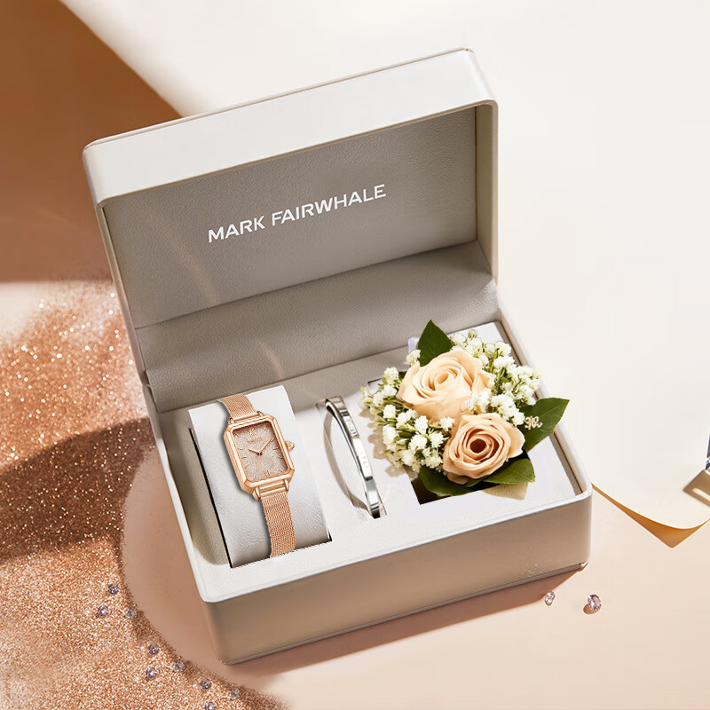 马克华菲（MARK FAIRWHALE）满天星女士手表女生2025新款小众高级腕表圣诞礼物新年跨年送女友