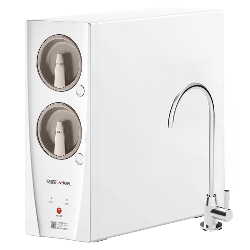 安吉爾家用凈水器母嬰直飲機【玉龍Pro1000GSE+5年濾芯】純水直飲凈水機5年長(cháng)效RO反滲透廚下過(guò)濾器