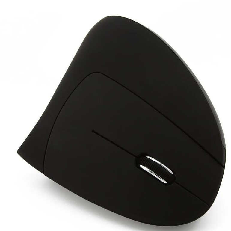 【现货现发】无线鼠标立式垂直静音人体工学鼠标双模无线USB蓝牙 886黑色右手(电池款双模