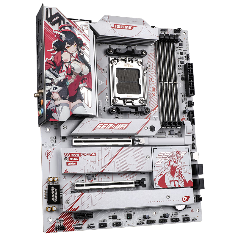七彩虹iGame X870 Senna V14 柒小希 主板 支持CPU 9900X/9950X/9800X3D (AMD X870/socket AM5)