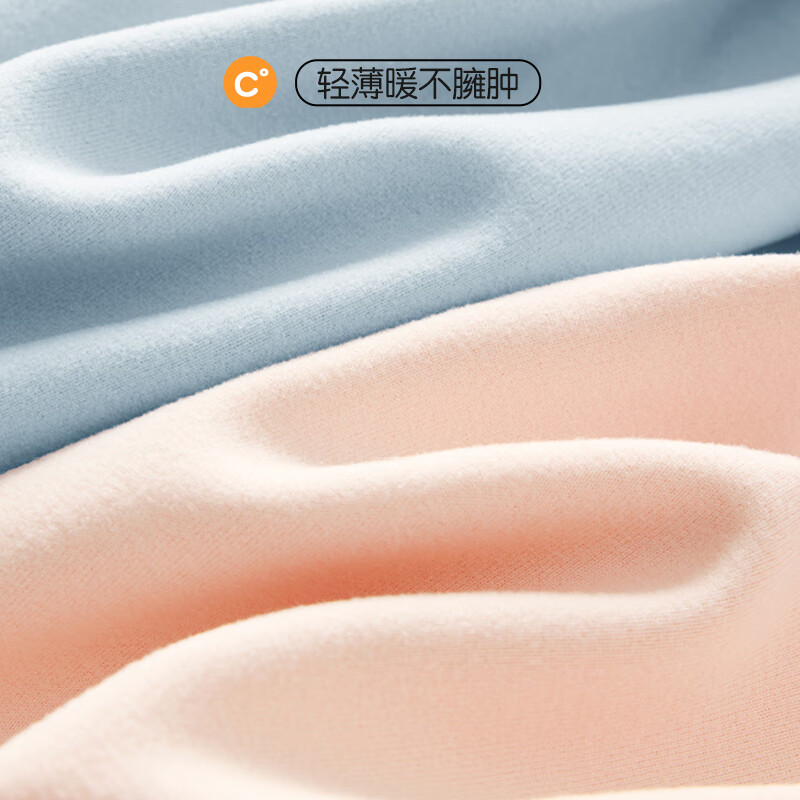 猫人儿童羊毛蚕丝保暖背心女孩内衣带胸垫秋冬打底加绒少女免穿文胸 肤色 150 (M) 建议体重55-75斤