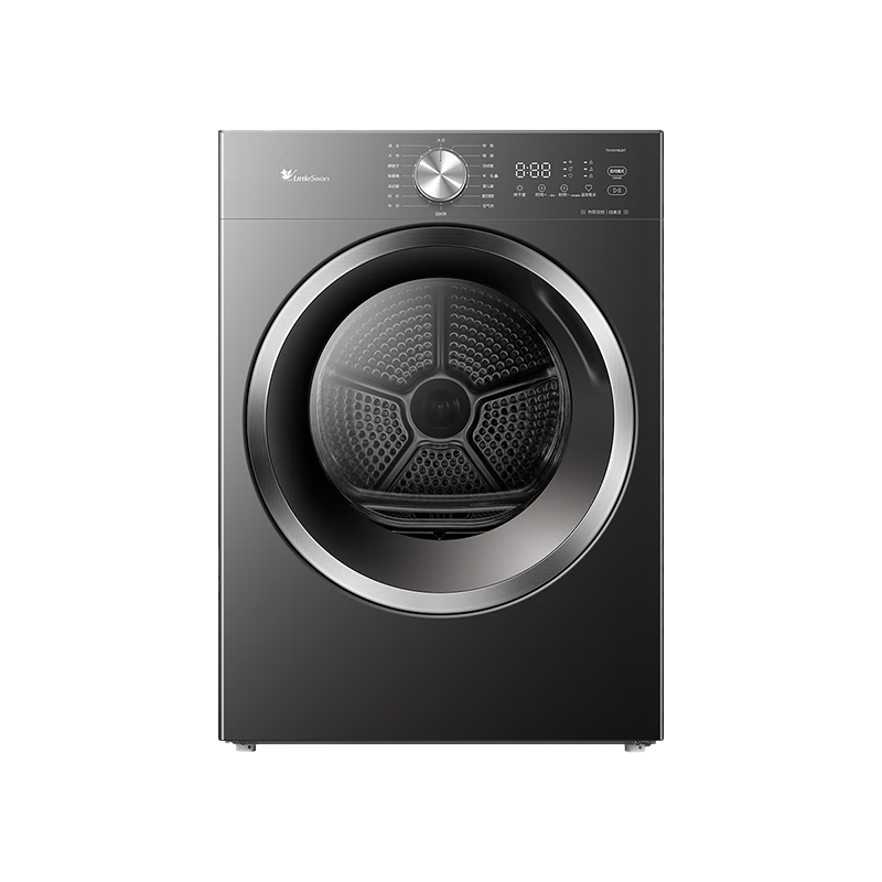 小天鹅热泵烘干机10KG全自动家用干衣机 纯平自由嵌 蒸发器自清洁 多重毛屑过滤 TH10VH628T