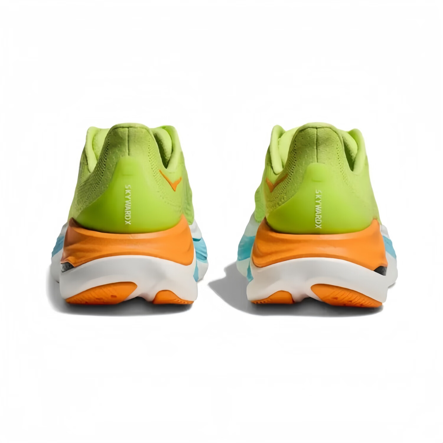 男女款 SKYWARD X 舒适稳定缓震透气户外运动跑步鞋 月见草绿/白色 45