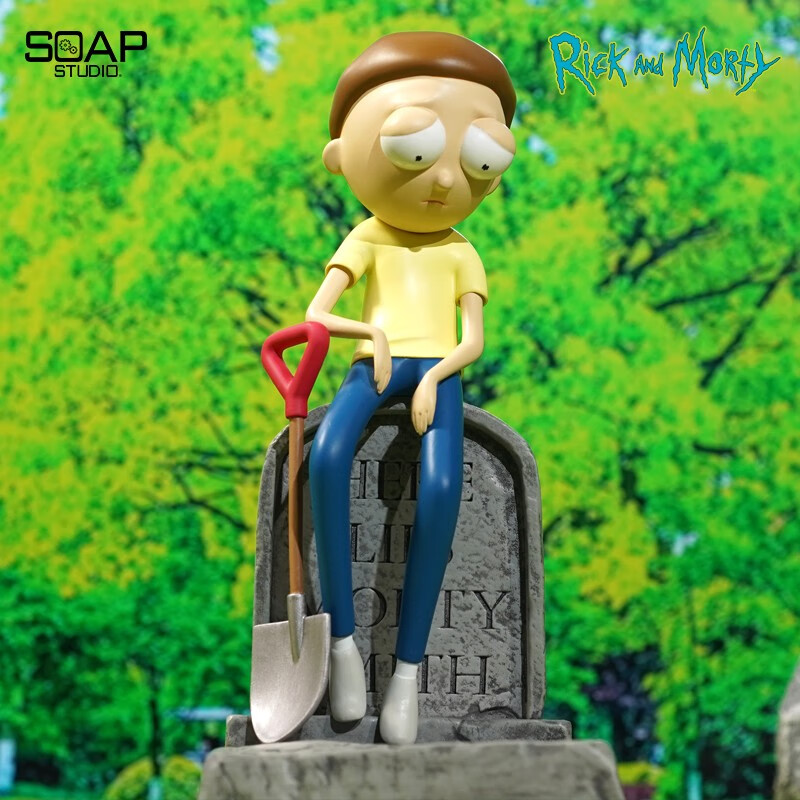 soap studiorick morty 碑具 磁吸摆件潮玩动漫人偶玩生日礼物情人节