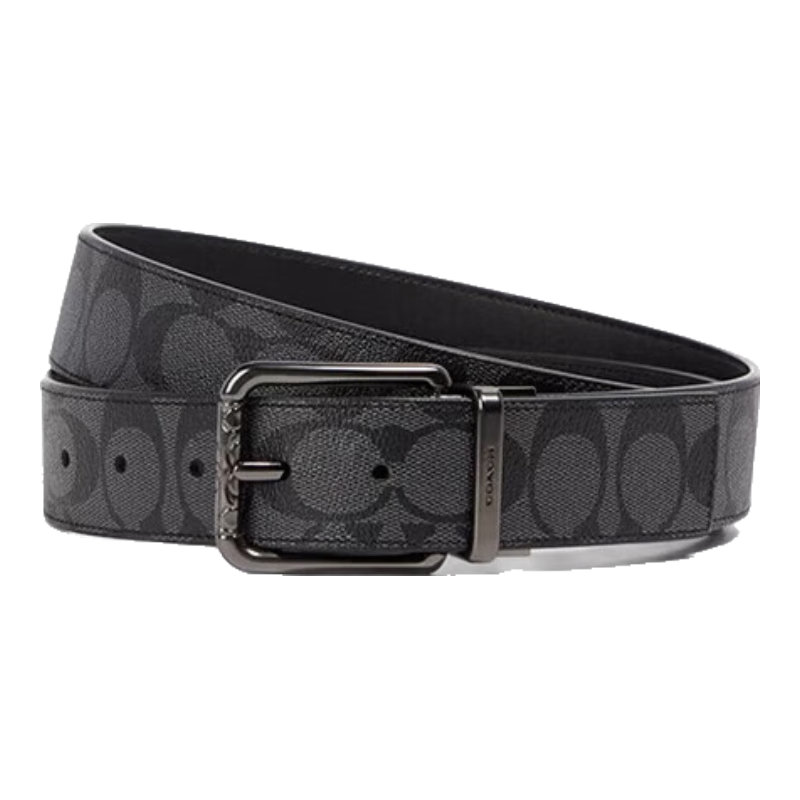 ޢ�ۣ�COACH����Ʒ��ֱ������ʿ������������Ƥ��3.8CM��ɫ91283���������͸��� 641Ԫ