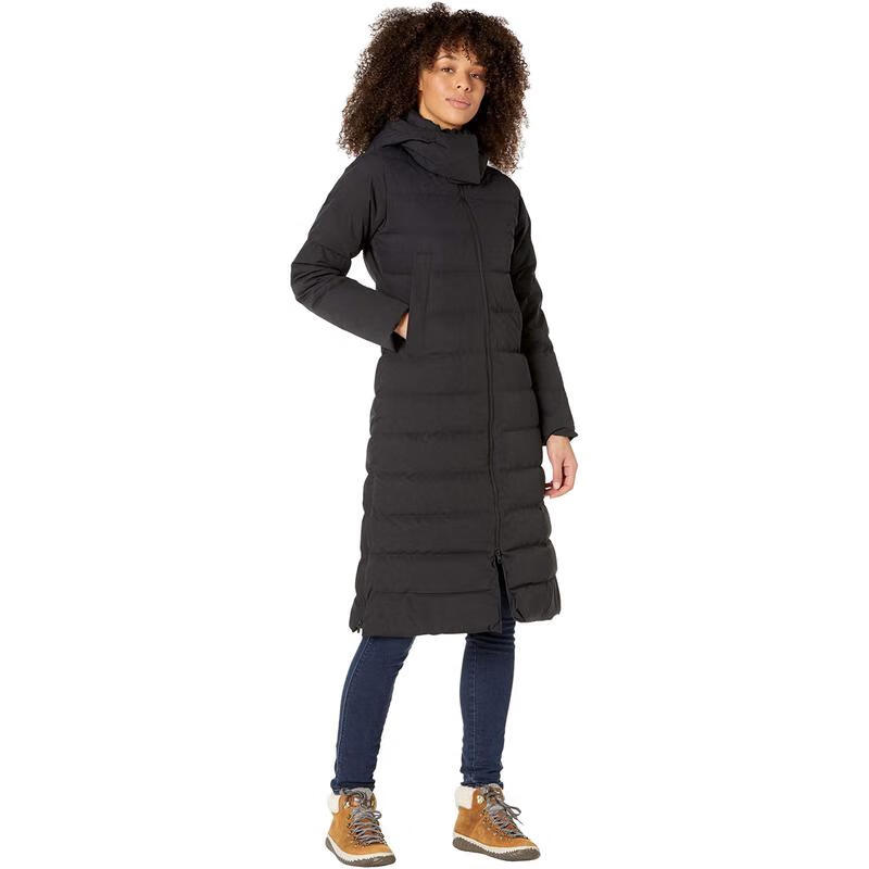 土撥鼠(Marmot)女款長款防風(fēng)防水透氣羽絨服保暖蓬松內(nèi)膽 Black 均碼 |SM